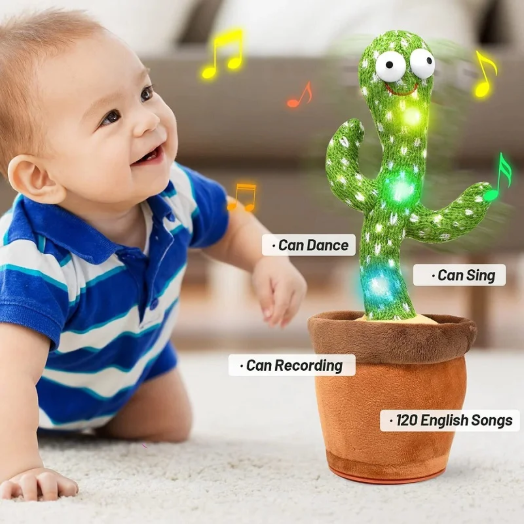 Repeat Talking Dancing Cactus Toy